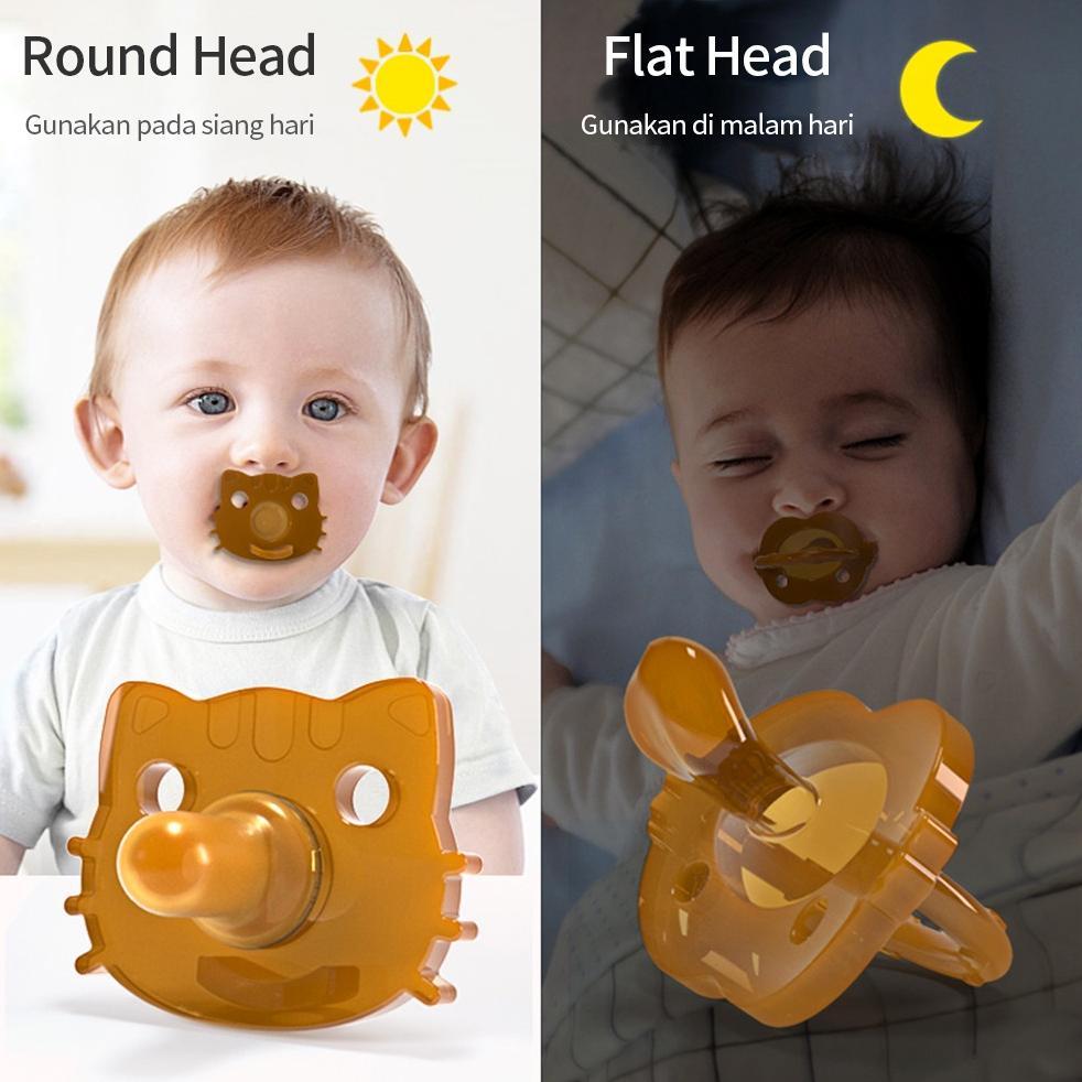 Discount Aikoky Dot Empeng Bayi Newborn/Empeng Bayi Silikon Lembut/Kompeng Bayi 0 6 Bulan