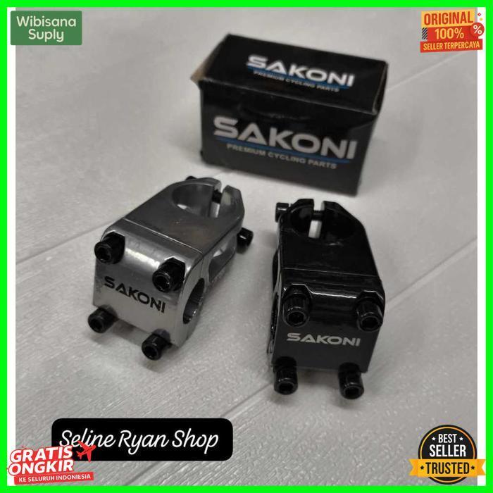 Murah Stem Sepeda Bmx Sakoni Alloy 22.2Mm-28.6Mm