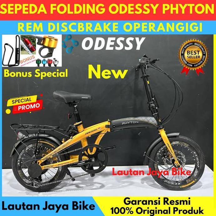 Terlaris Sepeda Lipat 20 Odessy Phyton New
