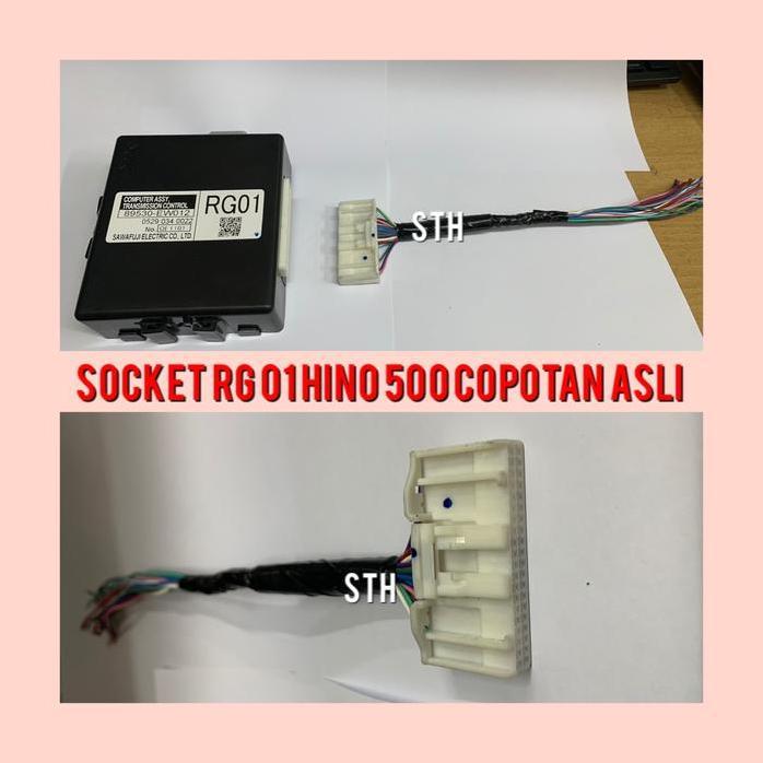 Socket Rg 01 / Socket Kabel Eccu Rg 01 Transmisi Hino 500 Orig Ready Stock