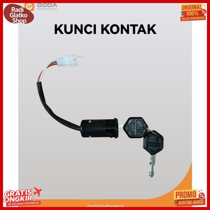 Termurah Goda - Sparepart Sepeda Listrik- Kunci Kontak