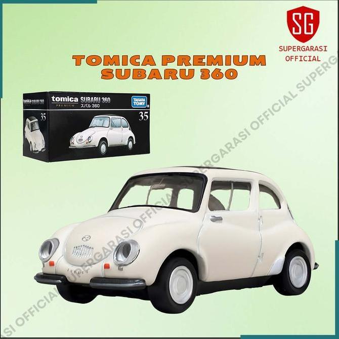 Mobil Diecast Tomica Premium Subaru 360 Putih