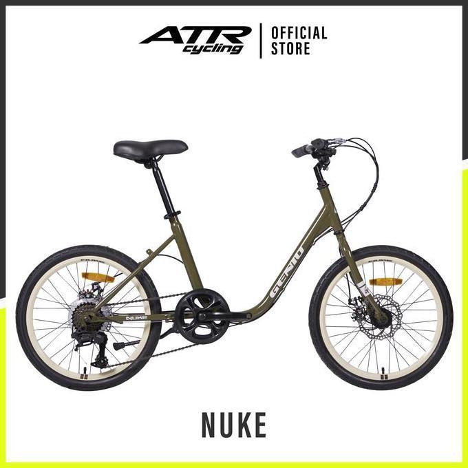 Terlaris Sepeda Minion Genio Nuke St 20-07Sp (20.1) Green