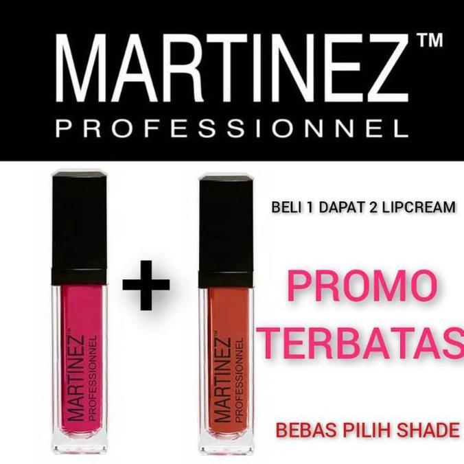 LIPSTIK Matte Lip cream FIX MARTINEZ Lip Cream Lipstick Matte dengan Warna yang Pigmented Bertekstur