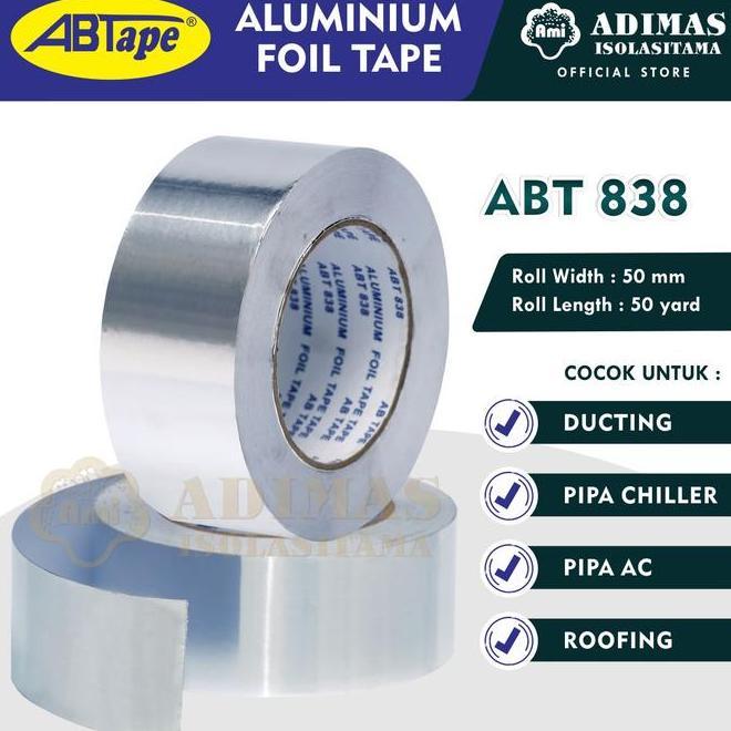 Alumunium Foil Tape Me Ab Tape 838 Untuk Material Alumunium Foil