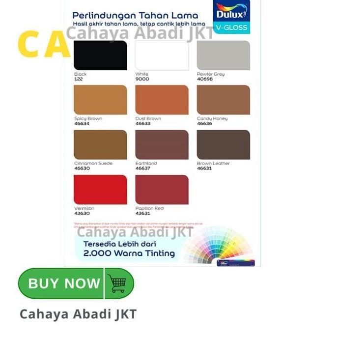 Wutwut- Cat Minyak Kayu Dan Besi Dulux Vgloss