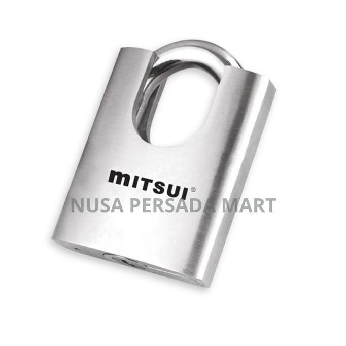 Mitsui MUPL 65 Gembok Baja Anti Karat Anti Maling Pengamanan Ekstra