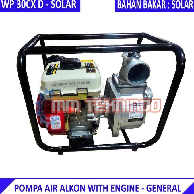 WATER PUMP WITH ALKON -WP30CX-D - 3 INCH - SOLAR - GENERAL - 80MM