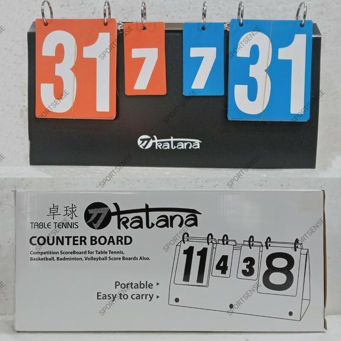Scoring Board Papan score skor tenis meja pingpong Badminton Katana