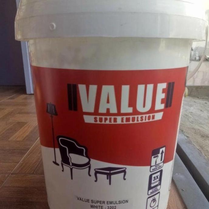 Wutwut- Cat Tembok Interior Asian Paint Apko Value Super White / Putih 25Kg