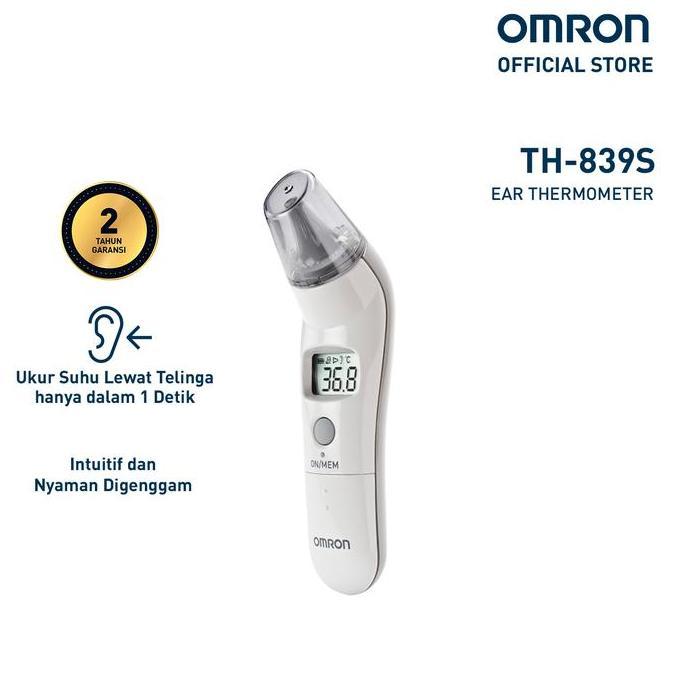 New- Omron Th-839S Thermometer Telinga Digital Infrared