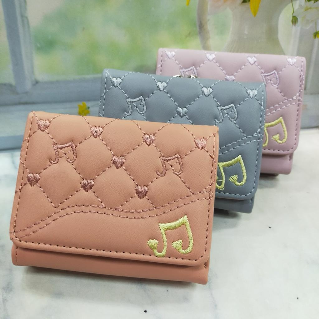 Dompet Wanita Kecil Import Forever Young Lipat Behel Bandul