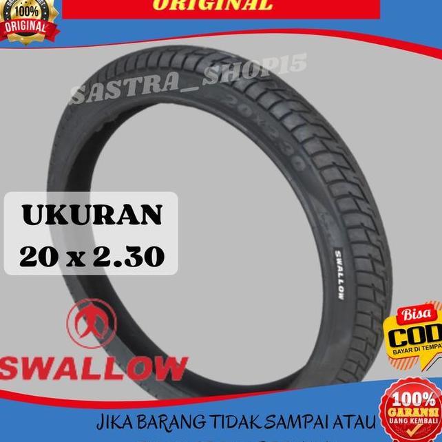 Ban Luar Sepeda Sepedah Swallow Bmx 20 X 2.30 Spectra Husky