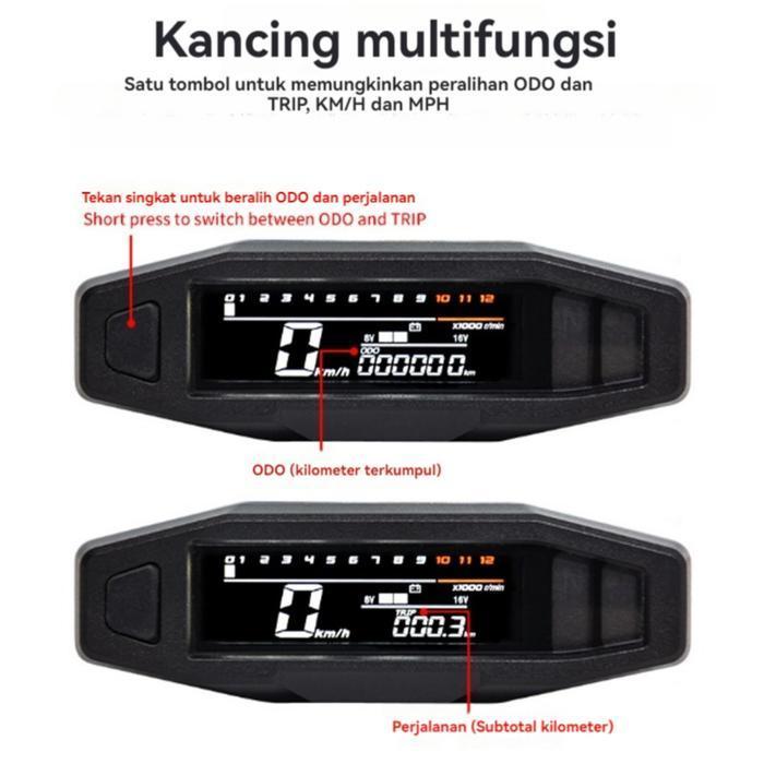 Speedometer Digital Koso Mini Speedometer Ktm Sx Ktm Xc Ktm Original Dan Terpercaya