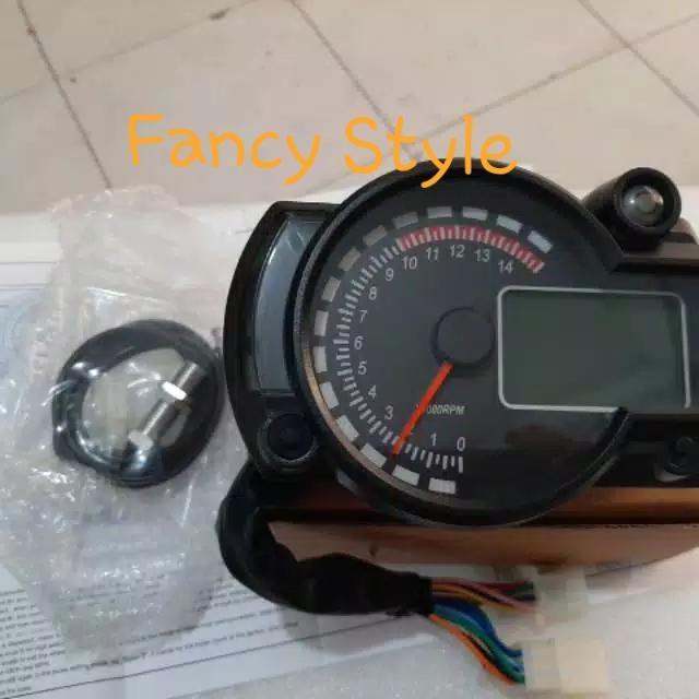 Speedometer Spedometer Spidometer Model Koso Rx2N Digital Universal Original Dan Terpercaya