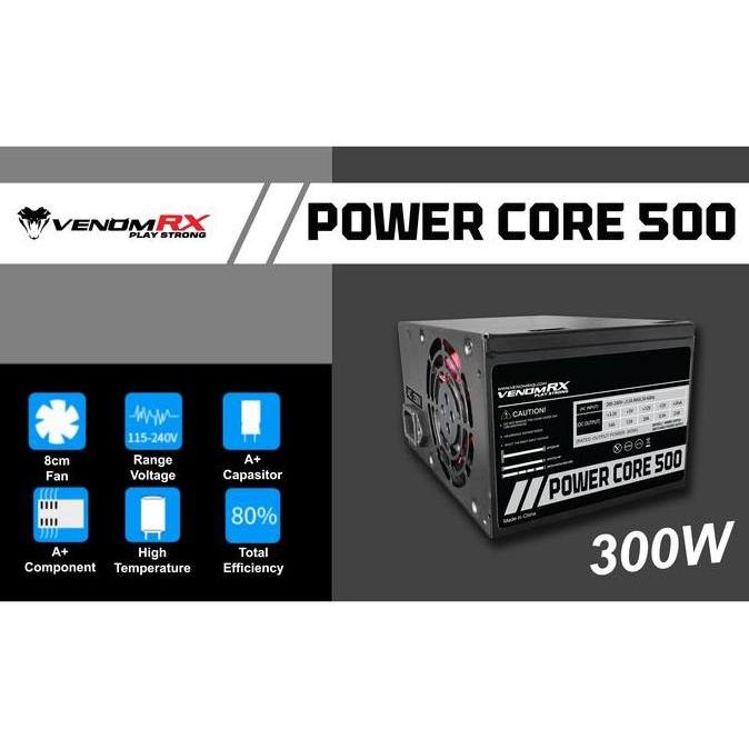 PSU / Power Supply VenomRX POWER CORE 500 300W