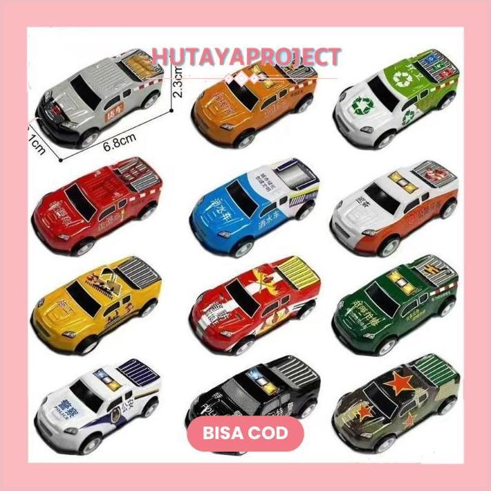 Hutayaproject Hj 20Pcs Mobil Mini Mainan Anak Pullback Mix Collorfull Racing Car Metal Mini Cars Kids Toys Be09