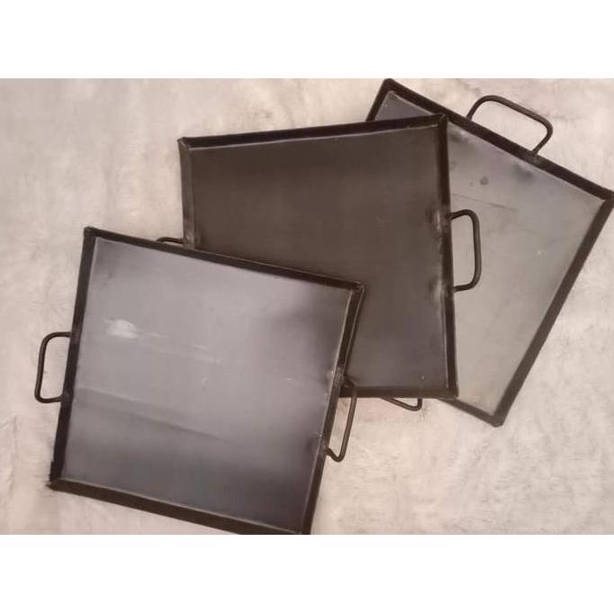 New- Alat Pemanggang Wajan Roti Bakar Dan Sosis Bakar Baja Bandung Surabaya Kediri Yogyakarta Sayur