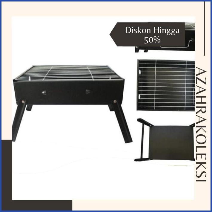 AZAHRAKOLEKSI ALAT PEMANGGANG PORTABLE LIPAT ANTI KARAT TERBARU