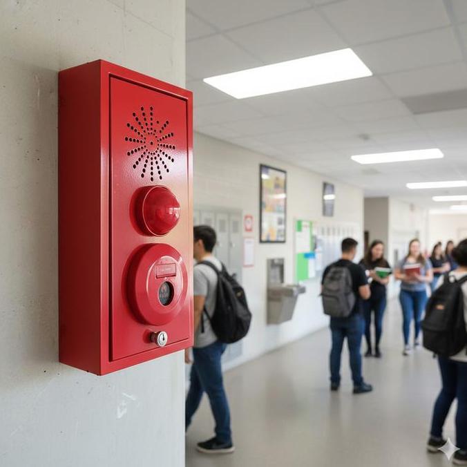 Scrt- Local Combination Box / Box Fire Alarm / Panel Fire Alarm Lokal 50 Cm X 10 Cm X 25 Cm / Kotak 