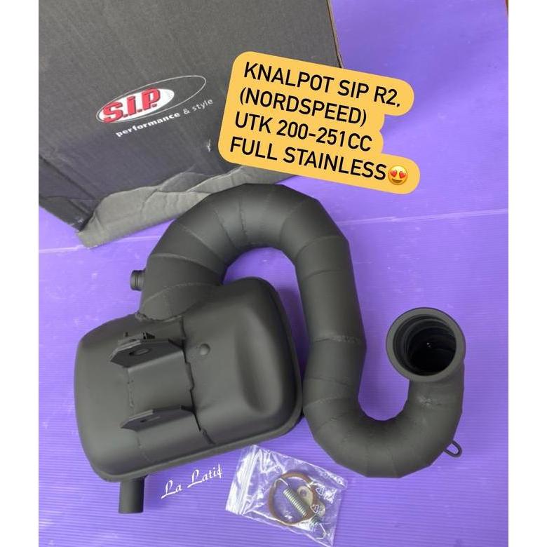 Knalpot racing bigbox sip - viper nordspeed 200cc