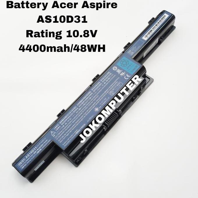 TERBARU - Baterai Batre Battrey Ori Laptop Acer Aspire 4738 4739 4741 4750 4752