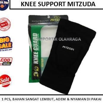 Knee Support Mitzuda Guard Memory Foam Deker Pelindung Lutut Busa Nyaman Dipakai knee pad voli futsa