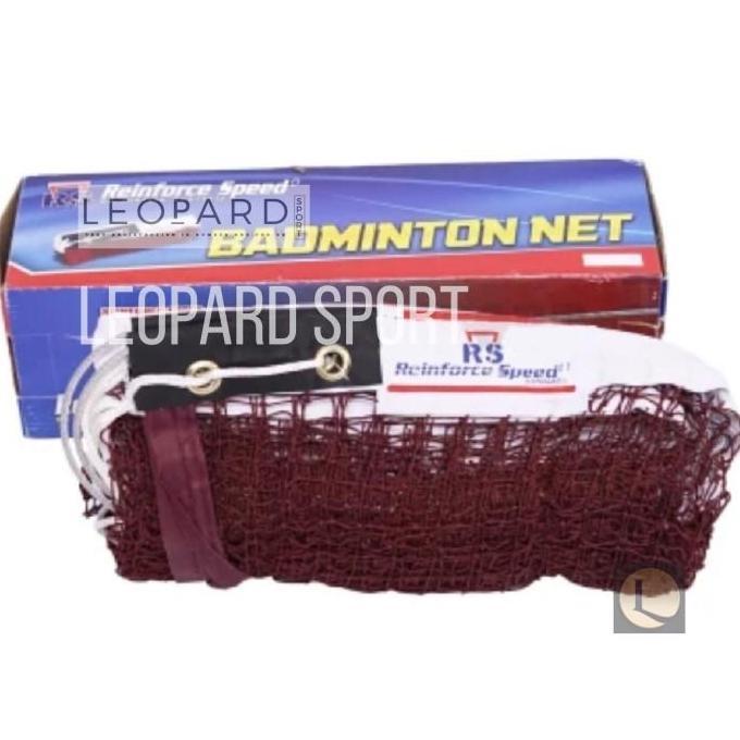 Jaring net badminton RS BN 200 / net bulutangkis RS Leopard Sport