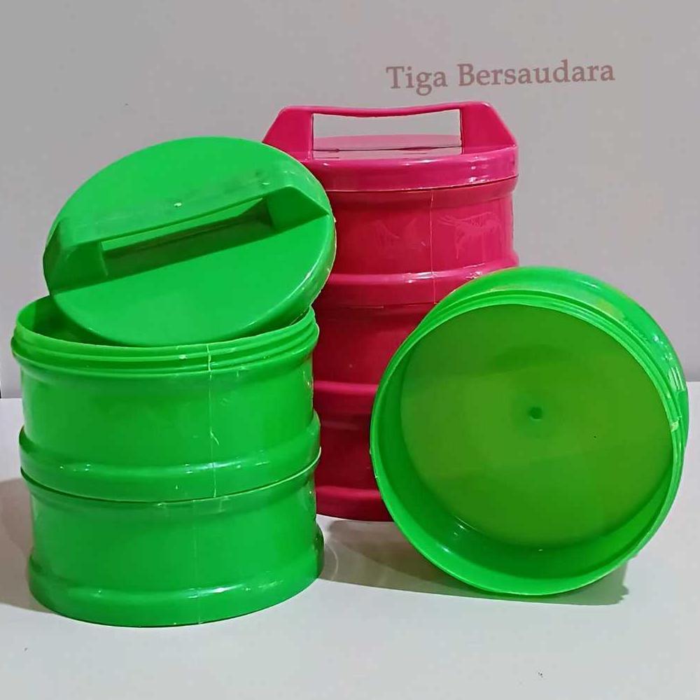 TERMURAH Rantang Drat 3 susun / Wadah Penyimpanan Makanan 3 Susun