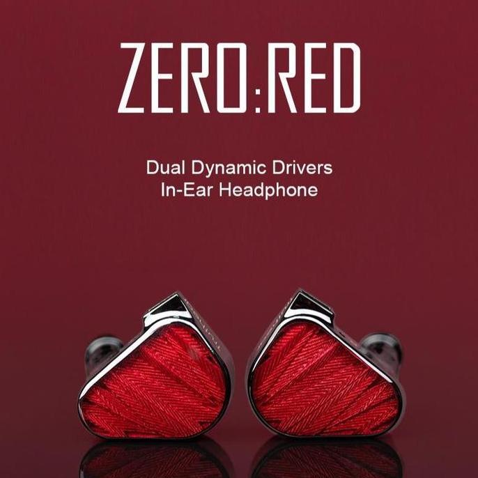 TruthEar x Crinacle ZERO RED / ZERO Dual Dynamic Driver Earphone IEM