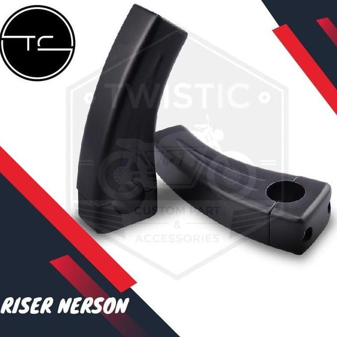 Raiser Riser Peninggi Stang Motor Custom Nerson Chopper Bobber Harley