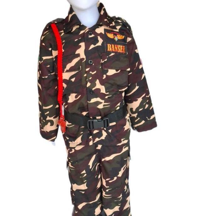 setalan pdl anak banser,pdl anak banser,baju karnaval Fashion