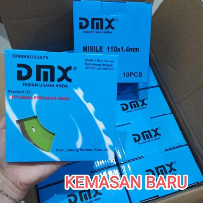dmx misile / dmx batik / dmx turbo Mata Pisau Keramik Marmer Granit Diamond Wheel DMX 4" Ori