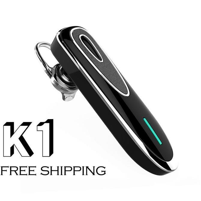 Headset Bluetooth K1 Waktu Siaga Panjang Headset Bluetooth Stereo Panggilan Telepon Headset Bluetoot