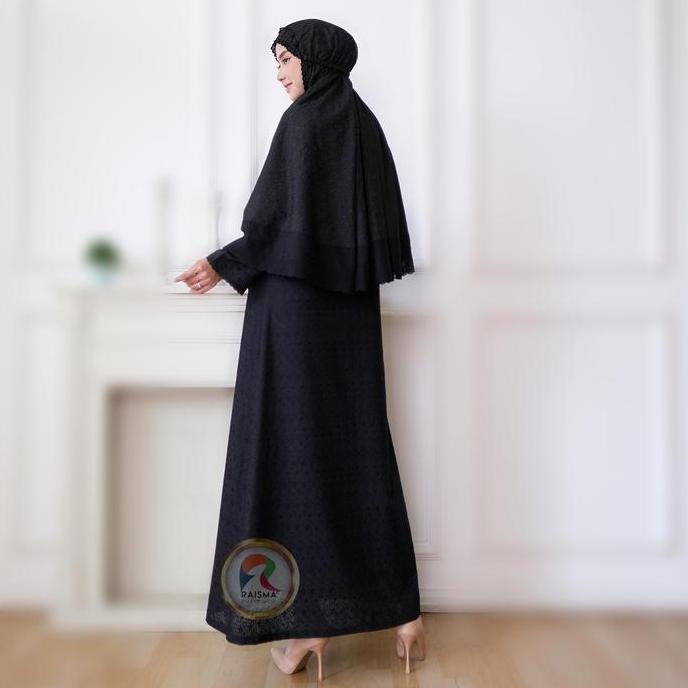 Gamis Umroh Putih Katun Jepang Perlengkapan Umroh Wanita Terbaru Raisma