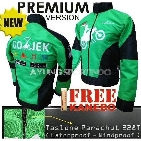 ORIGINAL Ukuran Besar Jumbo Big Size Jaket Gojek Indonesia 5XL READY STOCK
