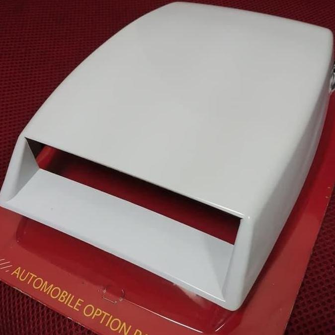 Air Flow Kap Mesin Universal Sedan Agya Ayla Brio Jazz Warna Putih Baru