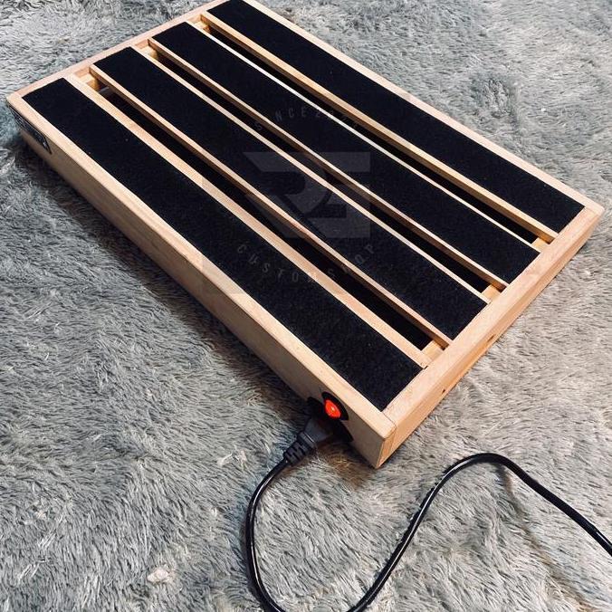 PEDAL BOARD EFEK GITAR PEDAL BOARD KAYU PEDALBOARD MINIMALIS PEDALTRAIN ORIGINAL DAN TERPERCAYA