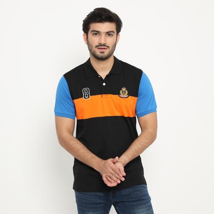 MATSUDA Miura Kaos Polo Shirt Pria Kerah