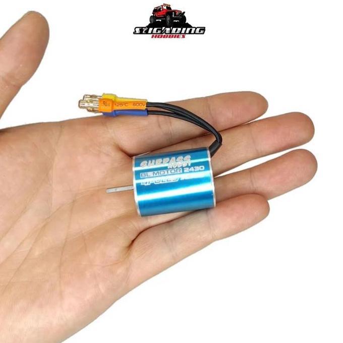 UPGRADE MOTOR 370 BRUSHLESS MN WPL SURPASS HOBBY 2435 2430 KODE 763