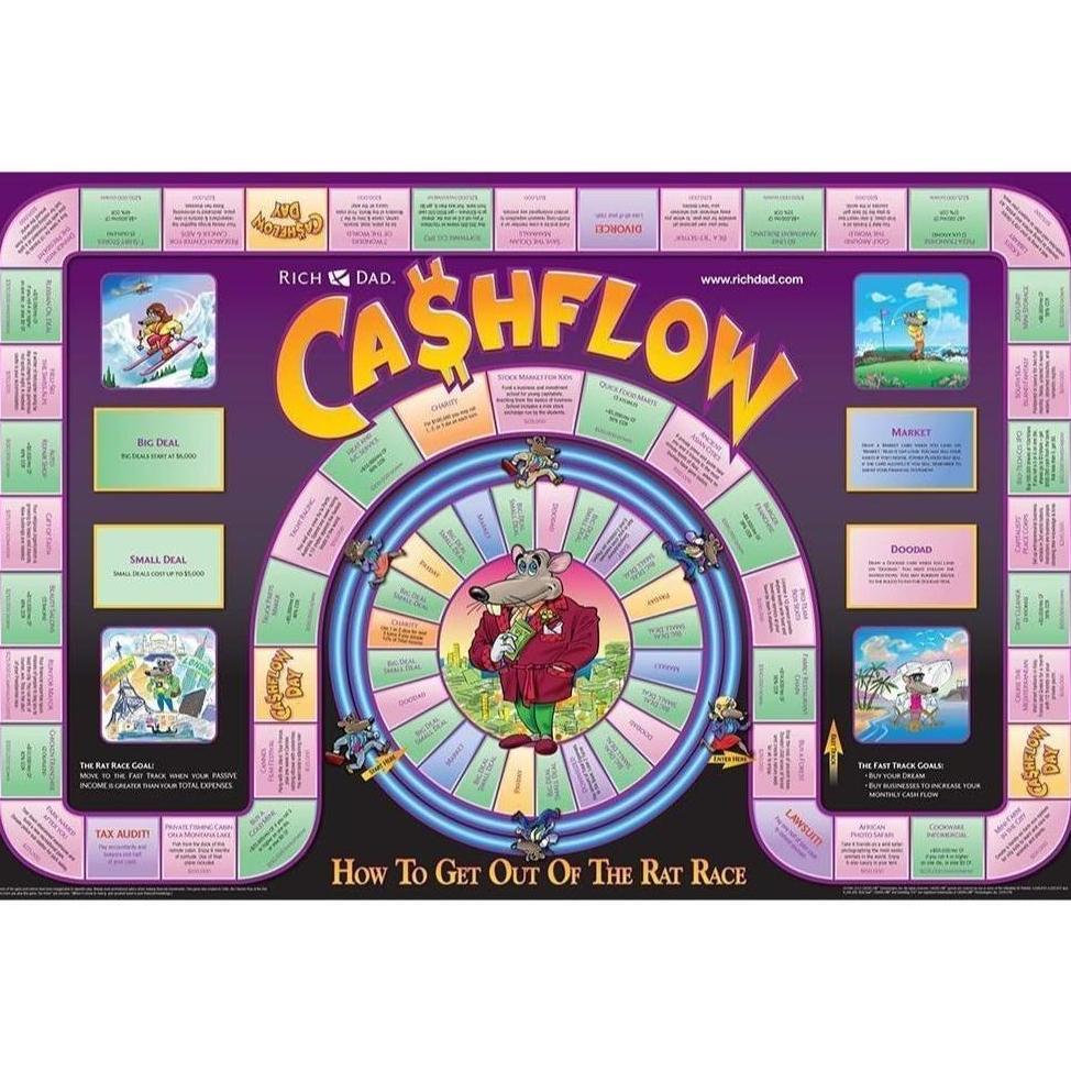 BEST SELLER RIch Dad CashFlow 101 Board Games by Robert Kiyosaki,
