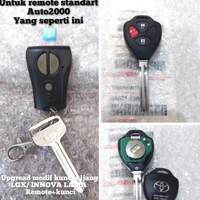 kunci plus remote kijang Lgx kapsul innova lama