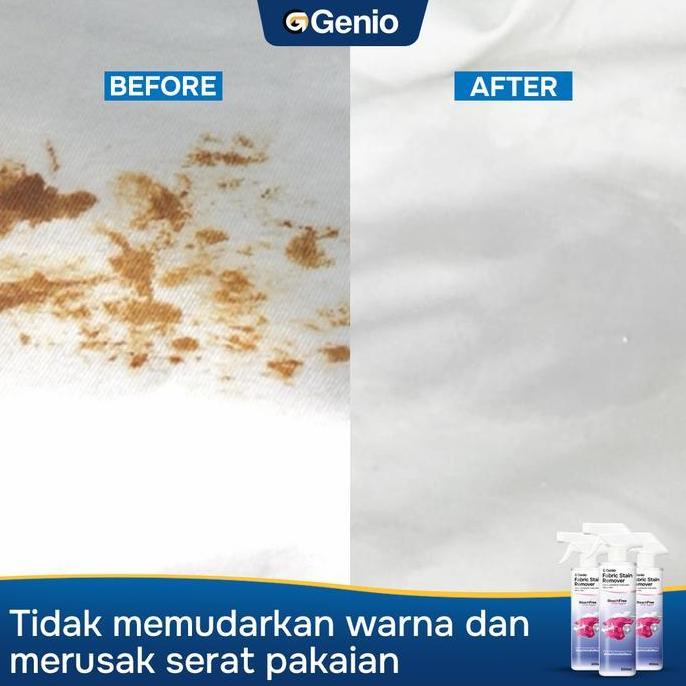 Genio | Fabric Stain Remover Spray | Spray pembersih noda bahan fabric