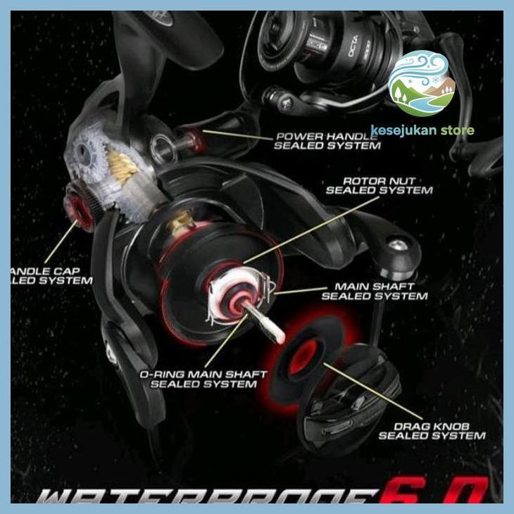 (PANCING) REEL SPINNING  DAIDO OCTA 1000 2000 3000 4000RK 6000RK REEL PANCING CASTING JIGGING KUAT D