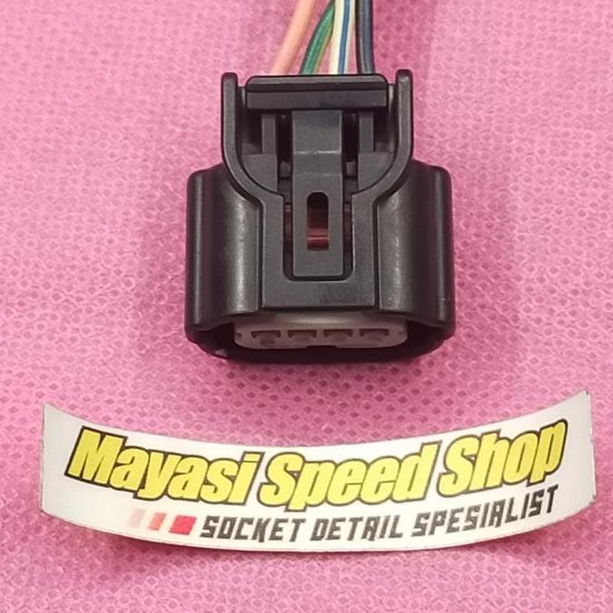 Promo soket sensor iacv-soket choke 4 pin CB/CBR 150 led,CRF 150. Diskon