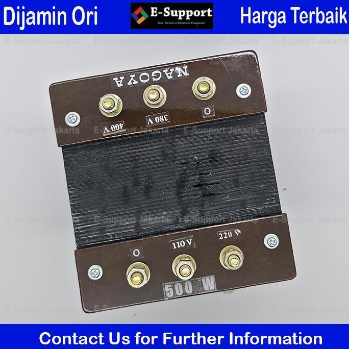 Nagoya Travo Trafo 500W Step Up/Down 400V/380V to 220V/110V Auto Transformer 500 Watt Dengan Input 3