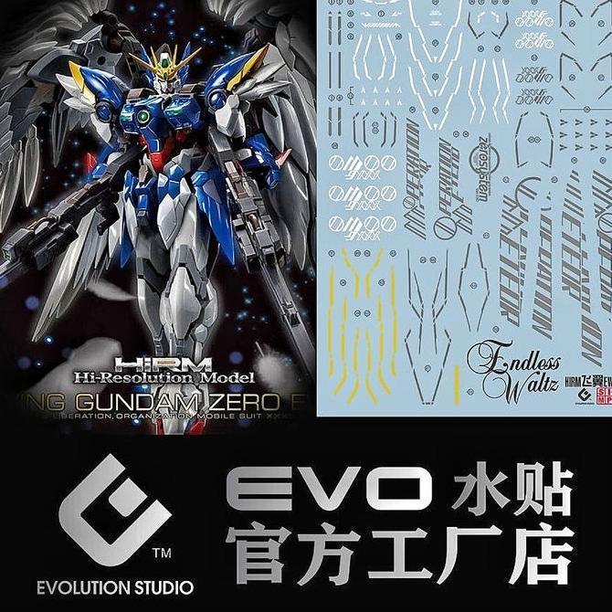 HIRM HIRES WING GUNDAM ZERO EW WATER DECAL EVO SIMP DECAL