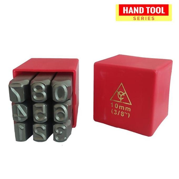 Asli Mata Ketok Angka Font Punch Bit Varian Komplit Variasi Size 8 dan 10 mm Model Size Font SUJU Or
