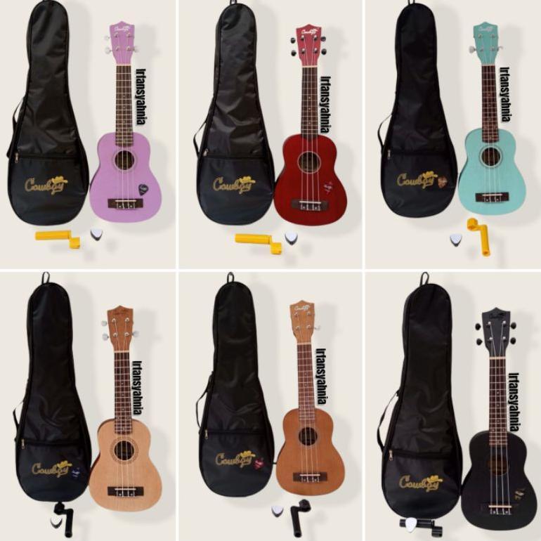 Ukulele Cowboy 21" Soprano Sopran Original Cowboy