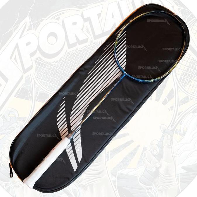 TERMURAH Raket Badminton / LiNing Windstorm 72 Navy Black (New) READY STOCK